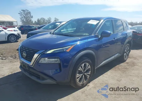 2022 Nissan Rogue Sv Fwd из США, поврежденный, VIN 5N1BT3BA0NC709181